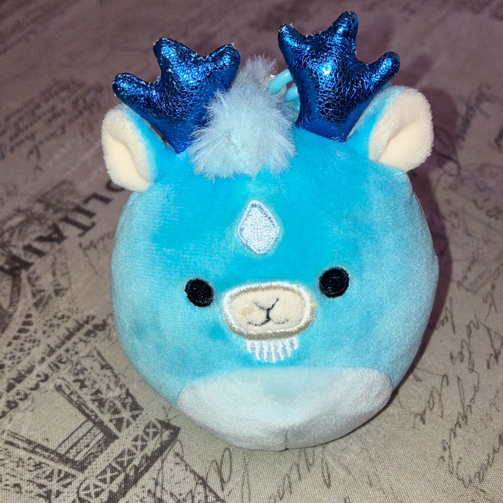 Squishmallow hang from bag little reindeer